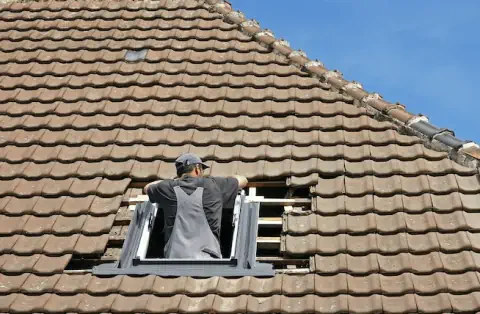 Pose de velux - Montbray